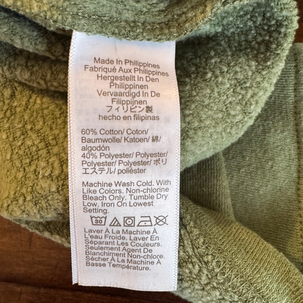 J Crew Green Turtleneck Sweatshirt/Sweater- Size XS - Picture 8 of 10